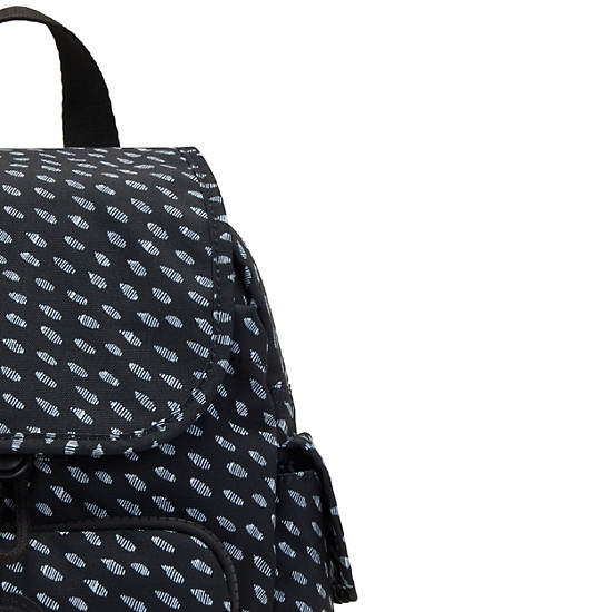 Mochilas Kipling City Pack Mini Printed Backpack Negros | MX 2021TC